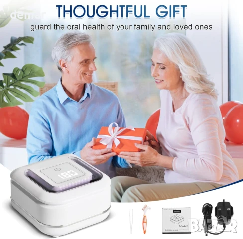 Ултразвукова машина за почистване на протези, 45kHz с UV светлина, снимка 6 - Други - 50966021