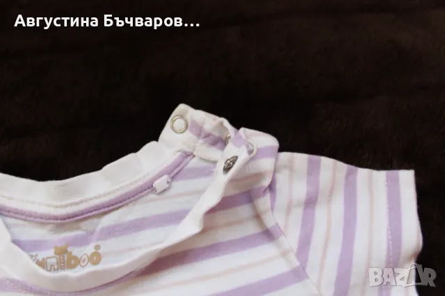 Комплект от 2бр. летни пижамки Kuniboo, размер 74-80, снимка 3 - Бебешки пижами - 50133191