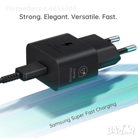 100% Оригинално зарядно за Samsung S25, S25 Ultra, S25 Plus, Z Flip 7, Z Fold 7, Z Flip 6, Z Fold 6, снимка 8 - Оригинални зарядни - 52177517