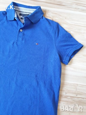 Оригинална мъжка тениска с яка Tommy Hilfiger, снимка 3 - Тениски - 33582959