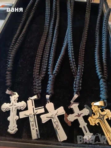 Плетен мъжки гердан, снимка 4 - Колиета, медальони, синджири - 50163750