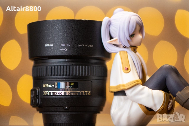 Nikon AF-S 50mm f/1.4G обектив Никон, снимка 3 - Обективи и филтри - 53566718