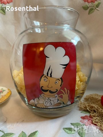 Голям стъклен буркан с вместимост 2,7 л, снимка 6 - Декорация за дома - 28949485