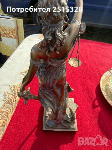 статуетка Темида на фирмата Веронезе, снимка 3 - Колекции - 53452049