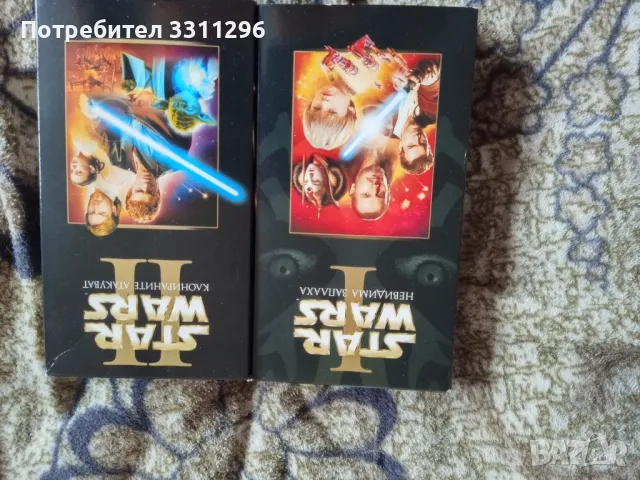 Междузвездни войни на  видеокасети, снимка 6 - Други жанрове - 37778221