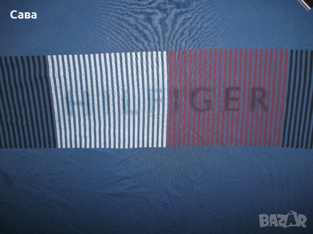 Тениска TOMMY HILFIGER  мъжка,4-5ХЛ, снимка 3 - Тениски - 51458417