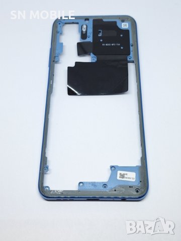 Средна рамка за Xiaomi Redmi Note 10 4G/Note 10S blue употребявана
