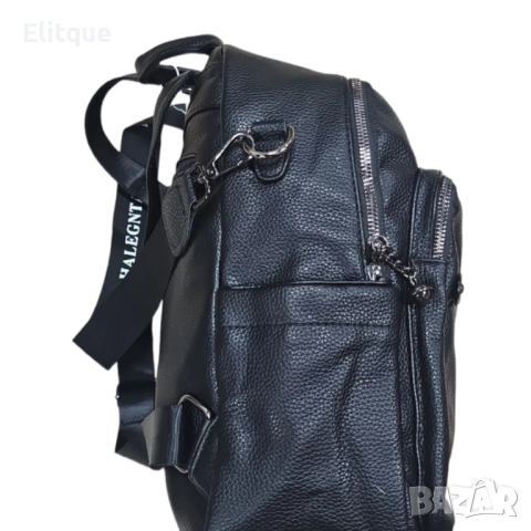 Черна, дамска раница , снимка 2 - Раници - 52905804