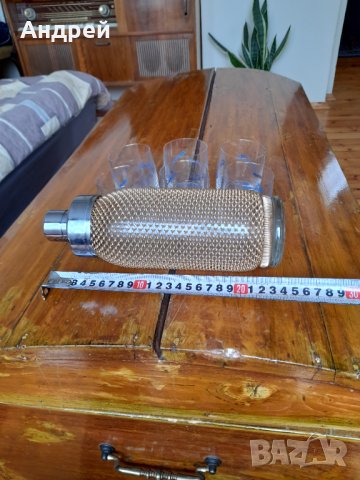 Стар комплект за шейк,шейкър, снимка 7 - Антикварни и старинни предмети - 32722185