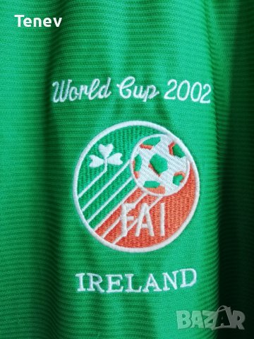 Ireland Umbro World Cup 2002 Vintage Ирландия оригинална тениска фланелка XL , снимка 4 - Тениски - 43374650