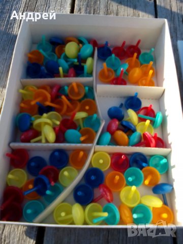 Стара детска игра Мозайка №3, снимка 4 - Антикварни и старинни предмети - 26973651