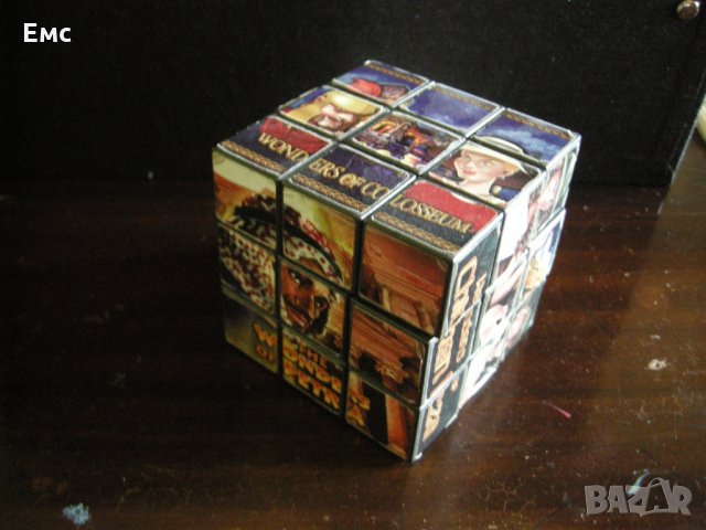 Кубче Рубик с картинки, снимка 4 - Други ценни предмети - 28347869