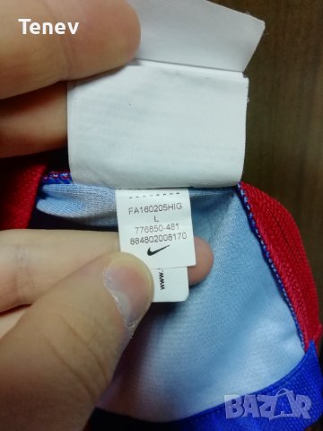 Barcelona Lionel Messi Nike оригинална тениска фланелка Барселона Меси размер L , снимка 9 - Тениски - 43430202