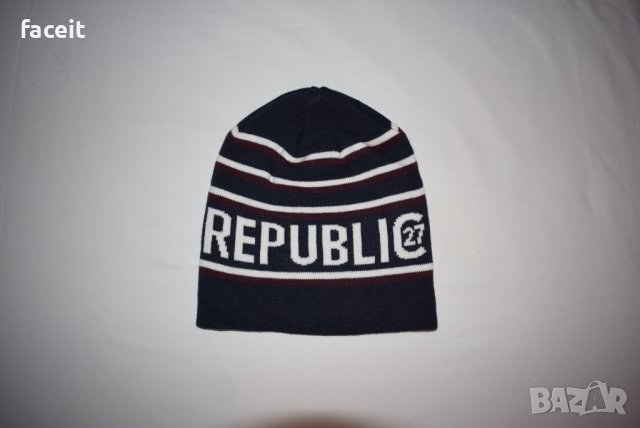  KappAhl - HAMPTON REPUBLIC 27 - Страхотна шведска 100% ориг. зимна шапка, снимка 3 - Шапки - 43930191