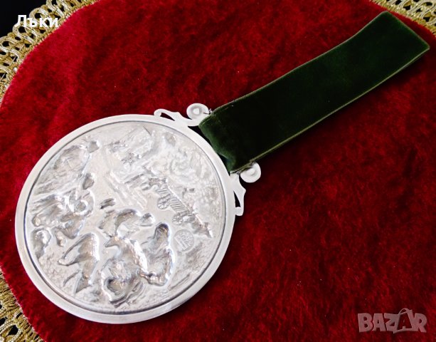 Плакет,пано от калай Пролет на SkS. , снимка 3 - Антикварни и старинни предмети - 39051109