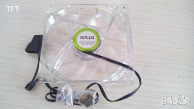 Вентилатори Delux 120mm blue led, снимка 2 - Други - 43481173