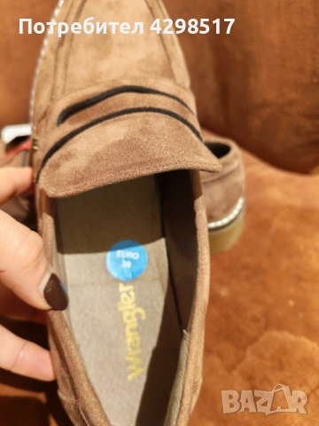 Лоуфъри wrangler   велур 39р, снимка 4 - Дамски ежедневни обувки - 53412070