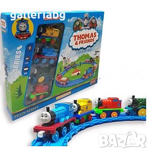 Детски влак с релси на Влакчето Томас и Приятели (thomas and friends)