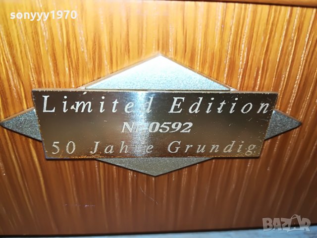 grundig limited edition внос germany 0606211933, снимка 5 - Ресийвъри, усилватели, смесителни пултове - 33124895