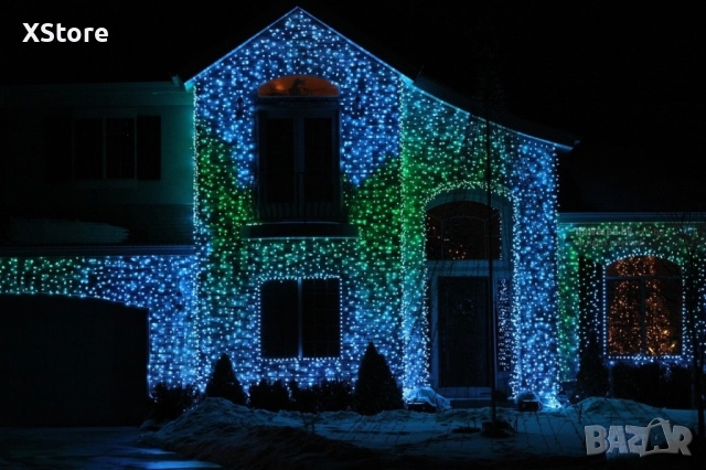 Лазерен прожектор Проектор за Коледна украса "Коледна лазерна лампа с Празнична светлина, снимка 16 - Декорация за дома - 52441664