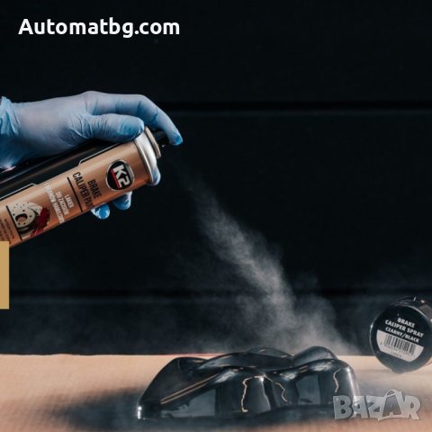Спрей за спирачни апарати Automat, Боя, 400мл, Сив, снимка 4 - Аксесоари и консумативи - 44033849