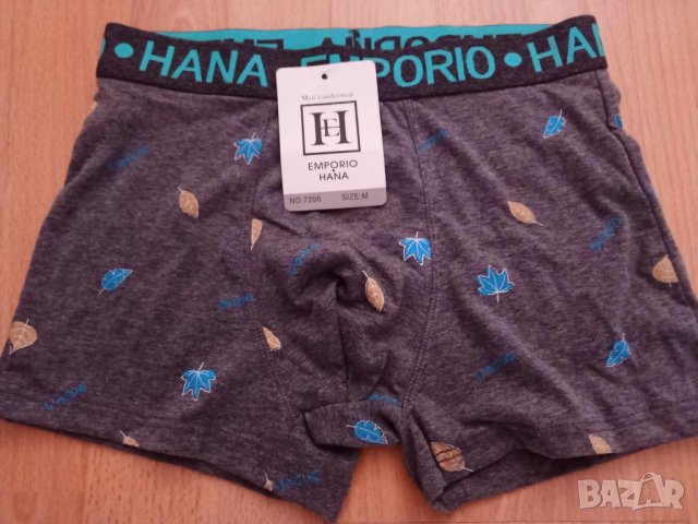 Мъжки памучни боксерки размер M, снимка 3 - Бельо - 43272687