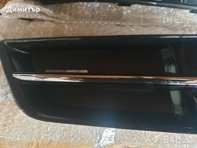 Нови хром решетки за халогени Ауди А3 Sportback фейслифт 2009–2013 г., снимка 9 - Части - 32289738