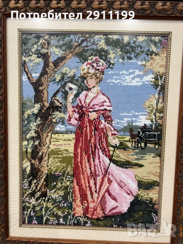 Гоблен на момиче , снимка 4 - Гоблени - 50838346