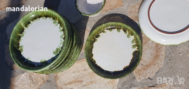 Българска керамика - сервиз,чаши, чинии, вази, купи, , снимка 12 - Сервизи - 51828604