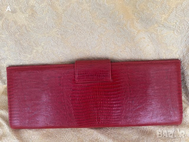 Дамски клъч Petek естествена кожа, снимка 6 - Чанти - 43592894