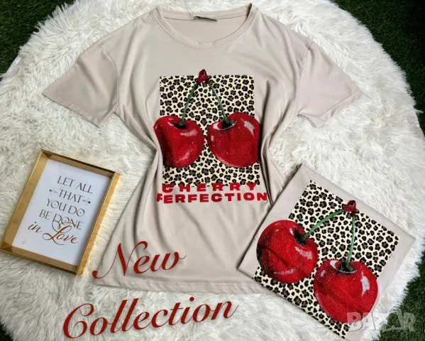 памучни дамски тениски , снимка 6 - Тениски - 50332320