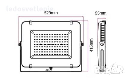 LED Прожектор V-tac 300w Samsung диод 5г гаранция, снимка 2
