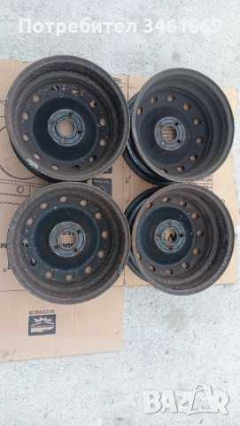 Джанти 15 Renault , снимка 4 - Гуми и джанти - 51981518