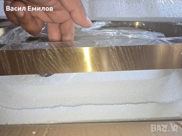 Модерен Кристален полилеи (златист 60см), снимка 10 - Лампи за таван - 51943570