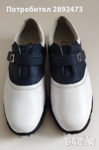 Женски обувки за голф FootJoy AQL, Обувки за спорт, Цвят бяло/черно, снимка 6 - Голф - 40388690