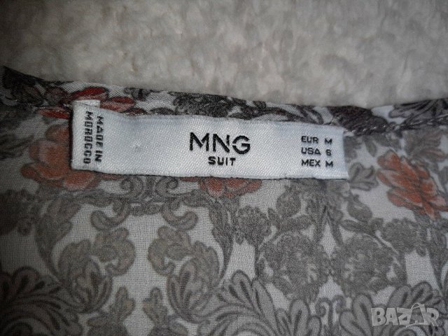 Тънка риза с дълъг ръкав на MANGO р-р М, снимка 10 - Ризи - 28945543