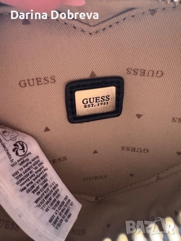 Дамска чанта Guess Rianne, снимка 7 - Чанти - 52319654