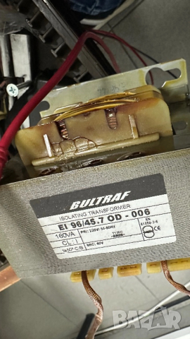 Изолационен трансформатор 220V / 60V – 160VA , снимка 3 - Резервни части за машини - 53503427