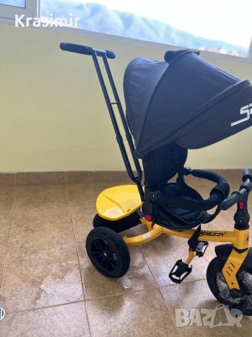 Триколка SPEEDY - Yellow&Black, снимка 1