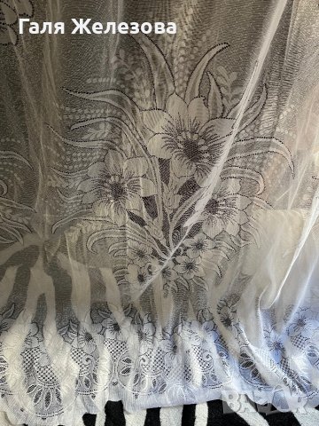 Дантелено перде, снимка 6 - Пердета и завеси - 43047385