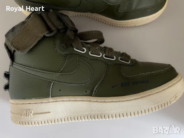 Кецове Nike Air Force 1 Utility High | 37 , снимка 3 - Кецове - 49337708