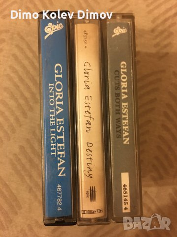 Gloria Estefan Колекция Оригинални Английски касети. Цената е за всичките 3 касети., снимка 3 - Аудио касети - 38659907