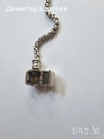 Сребърна гривна печат 925, снимка 2 - Гривни - 53594273