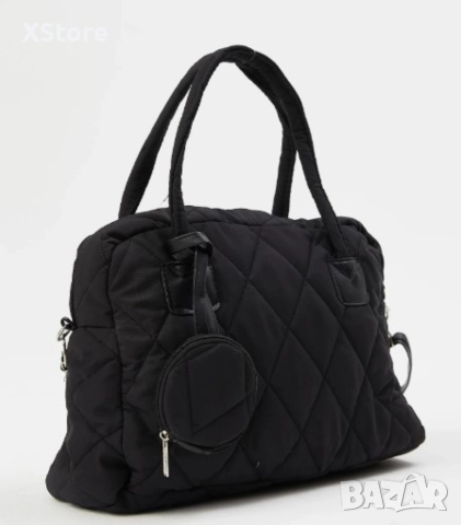 Модерна капитонирана дамска чанта 32х43, снимка 7 - Чанти - 52583914