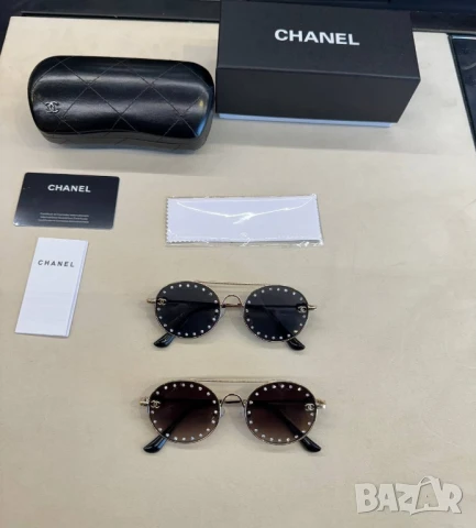 очила с калъф prada chanel , снимка 4 - Слънчеви и диоптрични очила - 50588514