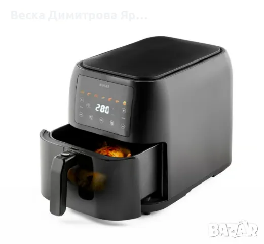 Фритюрник с горещ въздух MFX-815, 1700W, 8L, LED, снимка 4 - Фритюрници - 47273297