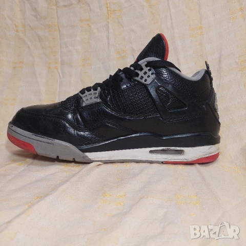 Jordan Air Jordan 4 "Bred Reimagined" номер 43 оригинални маратонки , снимка 2 - Маратонки - 53090004