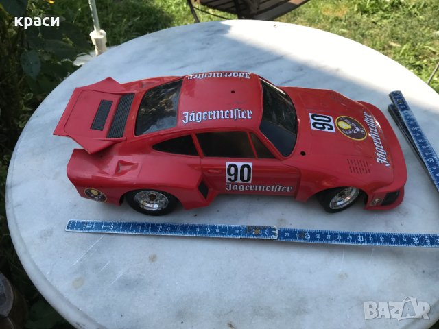 VINTAGE PORSCHE 935 TURBO DICK BARBOUR RACING - ИГРАЧКИ ЗА ГОЛЕМИ МОМЧЕТА, снимка 6 - Колекции - 42940156