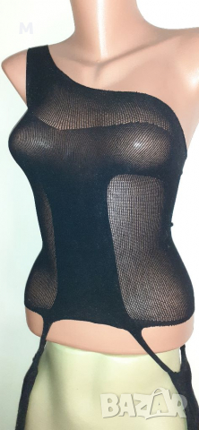 Целокупно мрежесто боди, снимка 2 - Бельо - 36483896