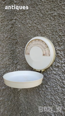 Стар кухненски кантар за стена - EVA GEPO - Made in Denmark - 1960 година, снимка 6 - Антикварни и старинни предмети - 37440991